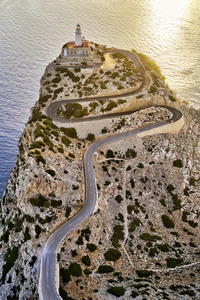 Leuchtturm am Cap de Formentor auf Mallorca