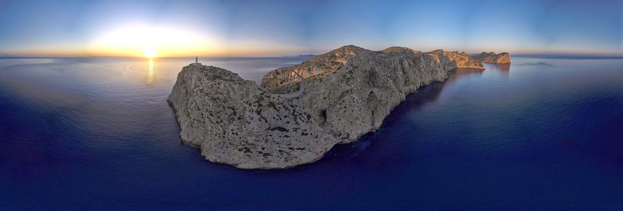 Leuchtturm am Cap de Formentor auf Mallorca