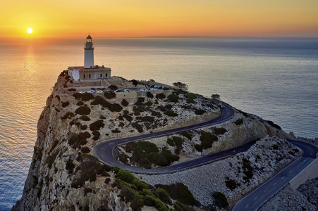 Leuchtturm am Cap de Formentor auf Mallorca