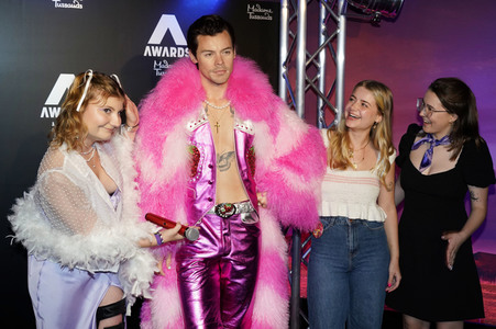 Enthüllung der Wachsfigur von Harry Styles in Berlin