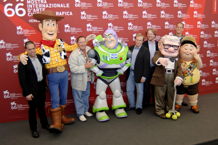Photocall zum Lifetime Achivement Awards für Pixar, Internationale Filmfestspiele von Venedig 2009