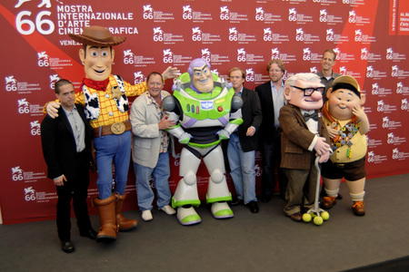 Photocall zum Lifetime Achivement Awards für Pixar, Internationale Filmfestspiele von Venedig 2009