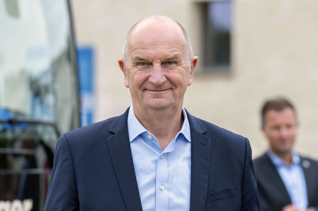 Tourismus-Pressefahrt des Ministerpräsidenten Dietmar Woidke im Landkreis Barnim