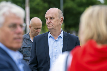 Tourismus-Pressefahrt des Ministerpräsidenten Dietmar Woidke im Landkreis Barnim