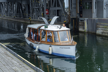 Tourismus-Pressefahrt des Ministerpräsidenten Dietmar Woidke im Landkreis Barnim
