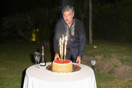 Geburtstagsfeier von Beppe Convertini in Rom
