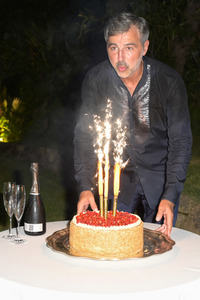 Geburtstagsfeier von Beppe Convertini in Rom