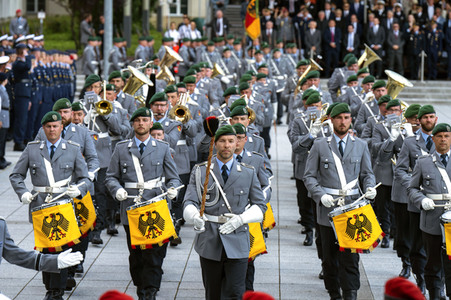 Feierliches Gelöbnis der Bundeswehr-Rekruten im Gedenken an den Deutschen Widerstand vom 20. Juli 1944 in Berlin