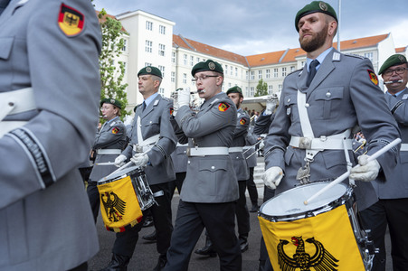 Feierliches Gelöbnis der Bundeswehr-Rekruten im Gedenken an den Deutschen Widerstand vom 20. Juli 1944 in Berlin