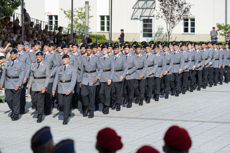 Feierliches Gelöbnis der Bundeswehr-Rekruten im Gedenken an den Deutschen Widerstand vom 20. Juli 1944 in Berlin