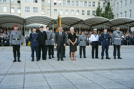Feierliches Gelöbnis der Bundeswehr-Rekruten im Gedenken an den Deutschen Widerstand vom 20. Juli 1944 in Berlin