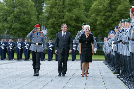 Feierliches Gelöbnis der Bundeswehr-Rekruten im Gedenken an den Deutschen Widerstand vom 20. Juli 1944 in Berlin
