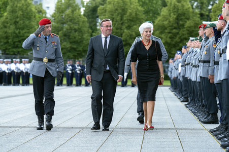 Feierliches Gelöbnis der Bundeswehr-Rekruten im Gedenken an den Deutschen Widerstand vom 20. Juli 1944 in Berlin