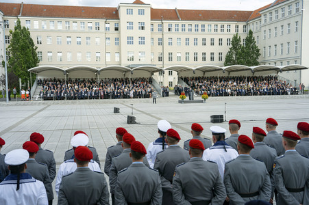 Feierliches Gelöbnis der Bundeswehr-Rekruten im Gedenken an den Deutschen Widerstand vom 20. Juli 1944 in Berlin