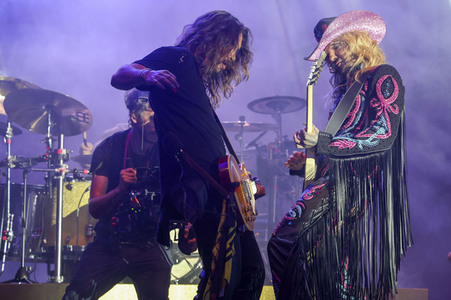 Konzert von Tokio Hotel beim Christopher Street Day in Berlin