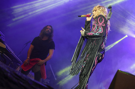 Konzert von Tokio Hotel beim Christopher Street Day in Berlin