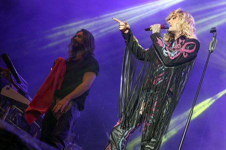 Konzert von Tokio Hotel beim Christopher Street Day in Berlin