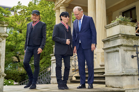 Großes Verdienstkreuz für die Scorpions in Hannover