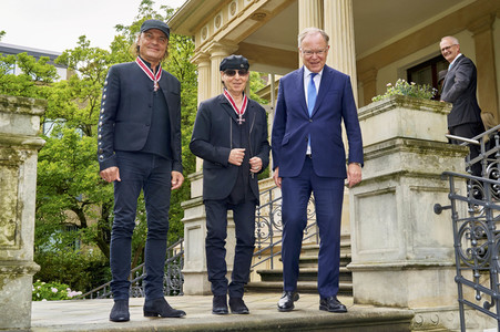 Großes Verdienstkreuz für die Scorpions in Hannover