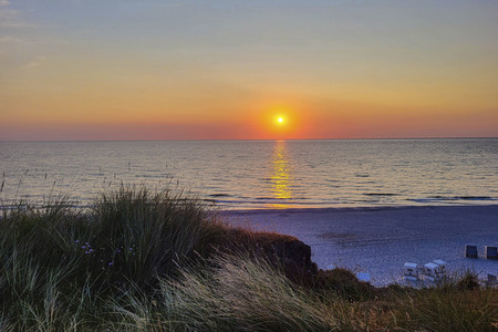 Symbolfoto Sonnenuntergang