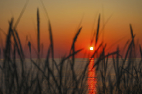 Symbolfoto Sonnenuntergang