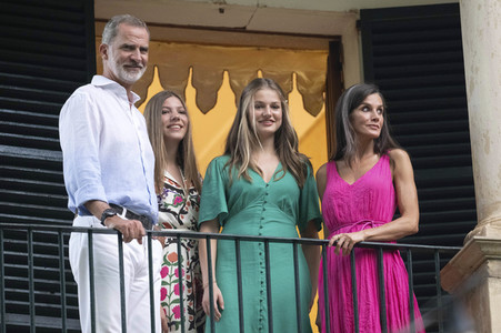 Fototermin mit der spanischen Königsfamilie auf Mallorca