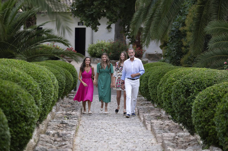 Fototermin mit der spanischen Königsfamilie auf Mallorca