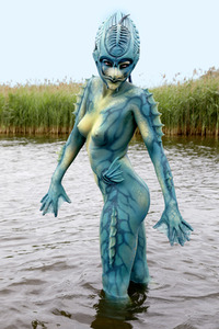 GEEK ART Collection No. 6 - Bodypainting and Transformaking
