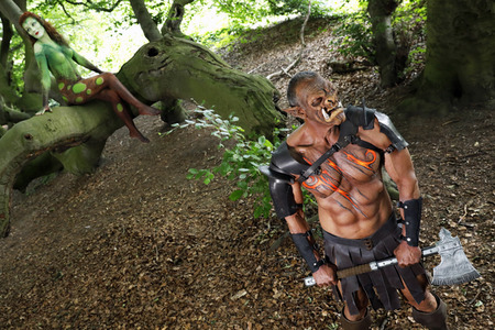 GEEK ART Collection No. 6 - Bodypainting and Transformaking