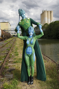 GEEK ART Collection No. 6 - Bodypainting and Transformaking