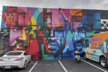 Statdteil Wynwood in Miami