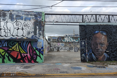 Statdteil Wynwood in Miami