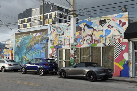 Statdteil Wynwood in Miami