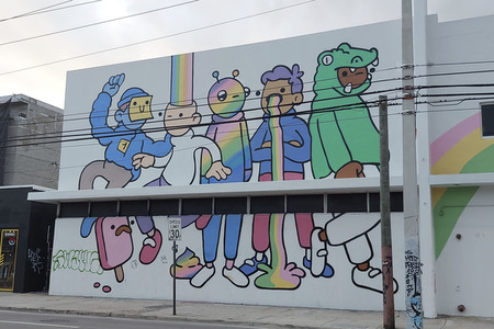Statdteil Wynwood in Miami