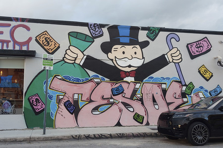 Statdteil Wynwood in Miami