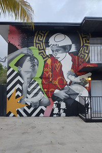 Statdteil Wynwood in Miami