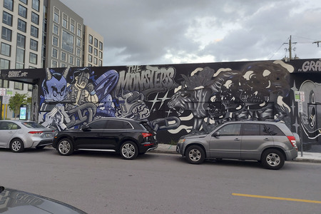 Statdteil Wynwood in Miami