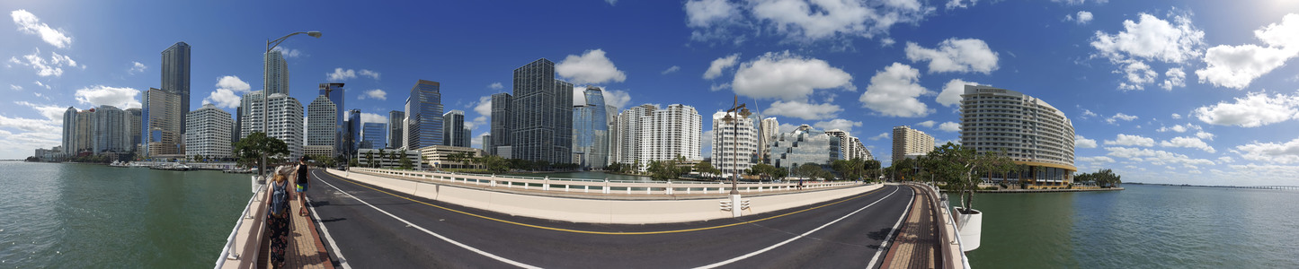 Stadteil Brickell in Miami