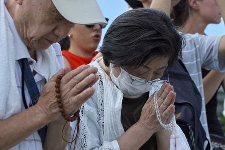 78. Jahrestag des Abwurfs der Atombombe auf Hiroshima
