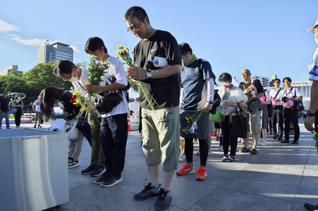 78. Jahrestag des Abwurfs der Atombombe auf Hiroshima
