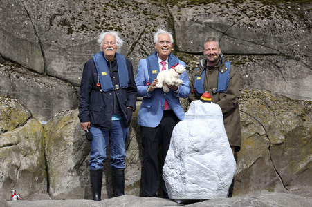 Eisbären-Taufe in Hamburg