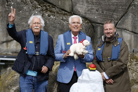 Eisbären-Taufe in Hamburg