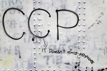 Graffiti-Krieg wegen China-Slogans in London