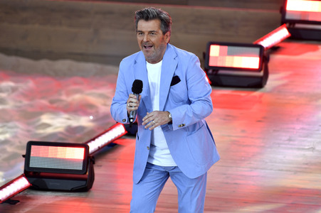 TV-Show 'Die große Schlagerstrandparty 2023 - wir feiern die 80er!' in Gelsenkirchen