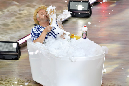 TV-Show 'Die große Schlagerstrandparty 2023 - wir feiern die 80er!' in Gelsenkirchen