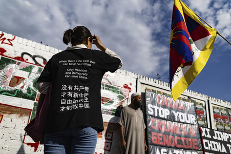 Graffiti-Krieg wegen China-Slogans in London