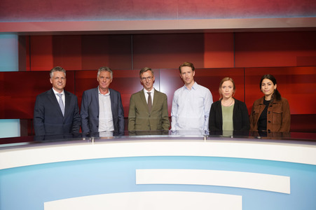 Talkshow 'hart aber fair' in Berlin