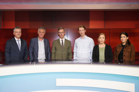 Talkshow 'hart aber fair' in Berlin