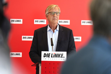 Pressestatement von Dietmar Bartsch in Berlin