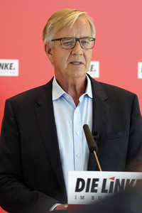 Pressestatement von Dietmar Bartsch in Berlin